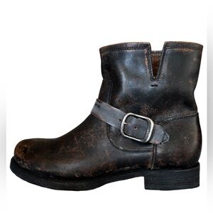 Frye Veronica Leather Booties sz 8